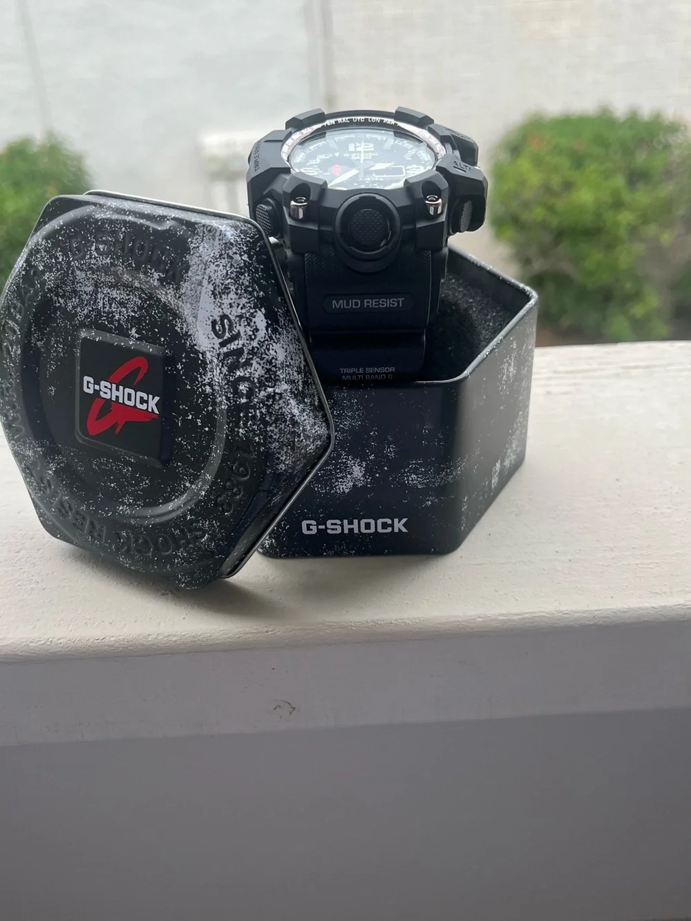 G-Shock Black Rugged Mud Resist Digital-Analog Smartwatch